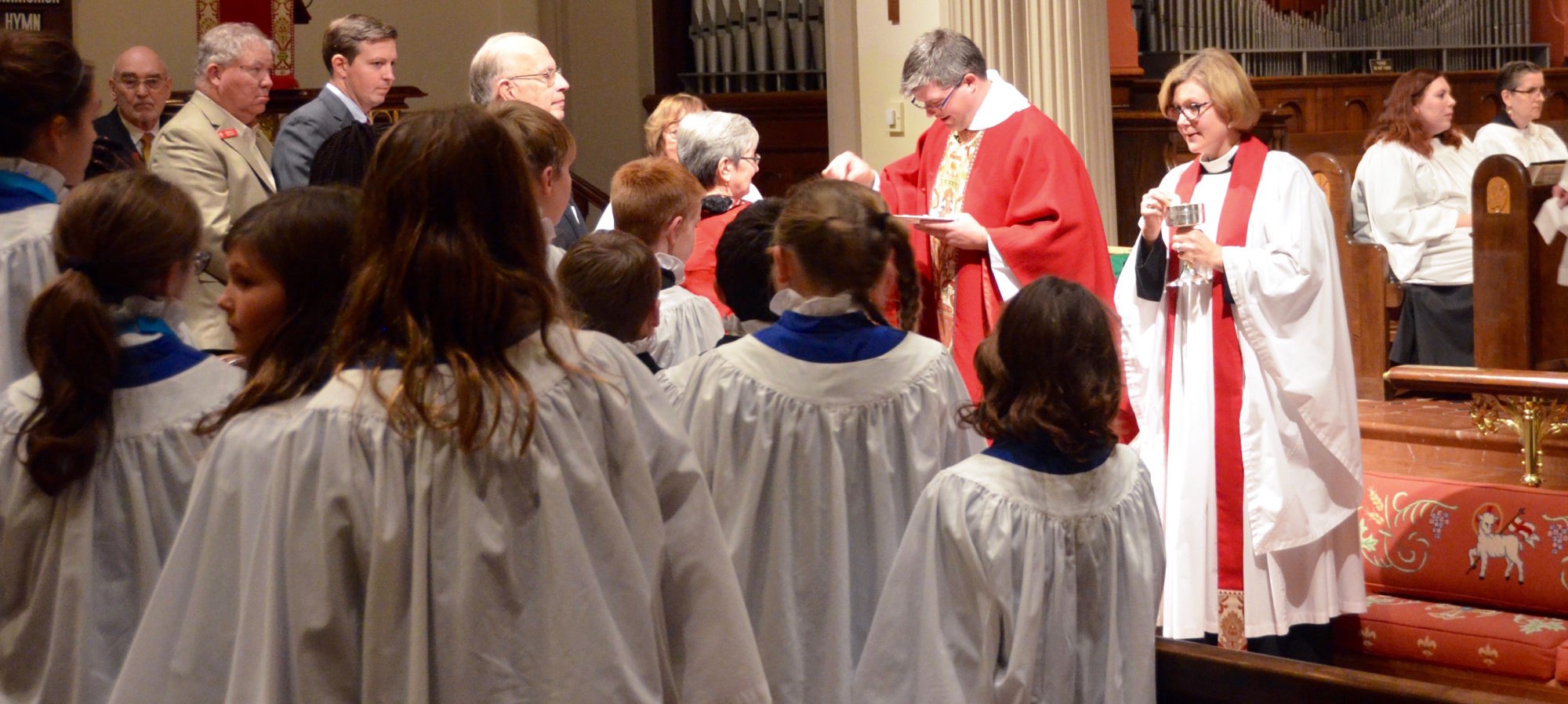Receiving communion photo