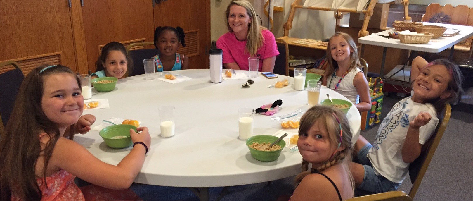 Breakfast at Summer Program for Youth
