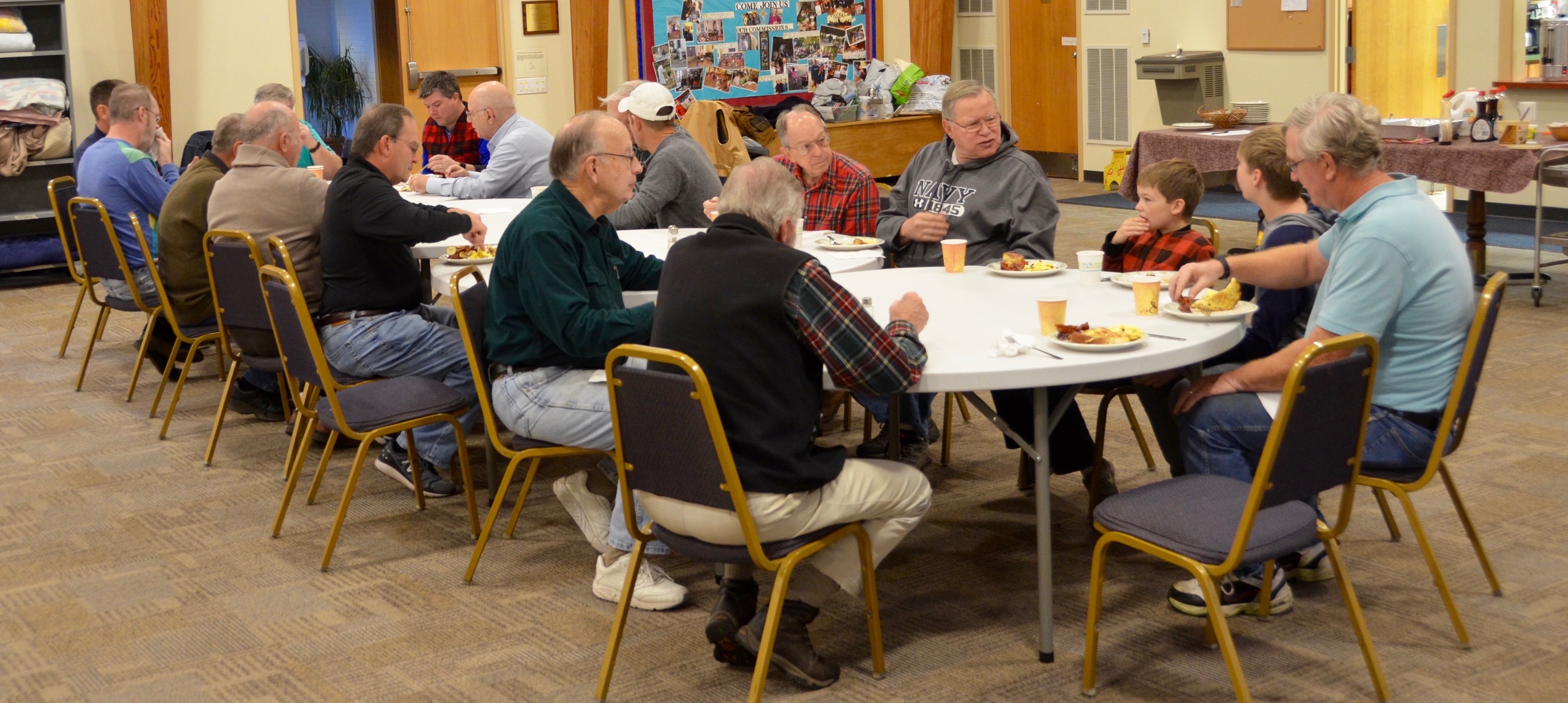 Men's gathering photo