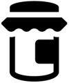 Apple butter icon